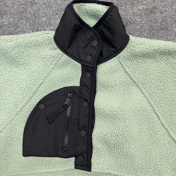 Free People FP Movement Women XS Hit The Slopes Aqua Haze Pullover Fleece Jacket - Picture 4 of 10